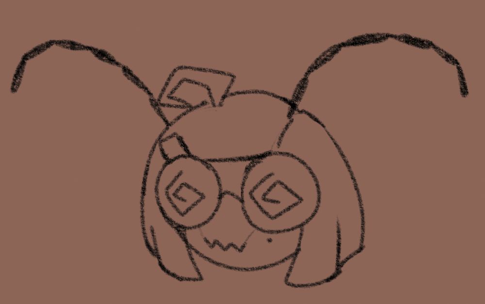 Brenda with spiral glasses