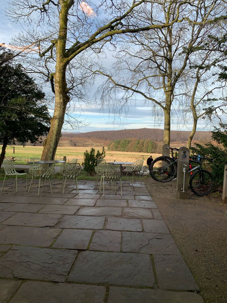 A view out towards Surprise View near Longshaw Estate in the Peak District.