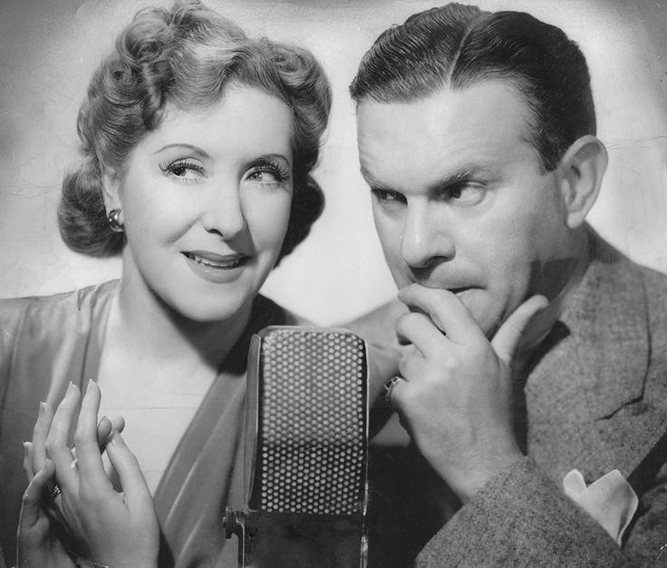 Gracie Allen and George Burns
