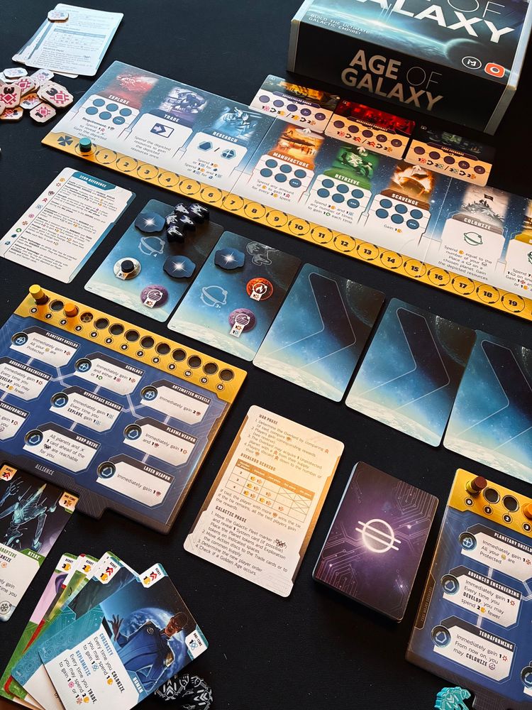Age of Galaxy board game