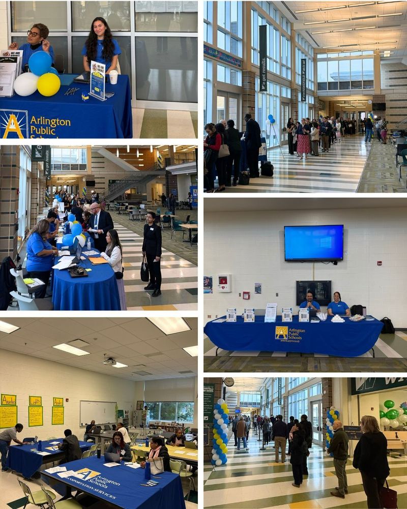 "Staff members participating in the Annual Job Fair on Saturday, March 15, 2025, working together to support the event and connect with attendees."