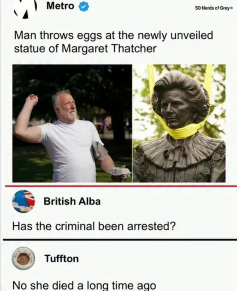 An article with a snarky comment and a witty retort.