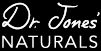 The logo for Alex Jones' pills company, De Jones' Naturals