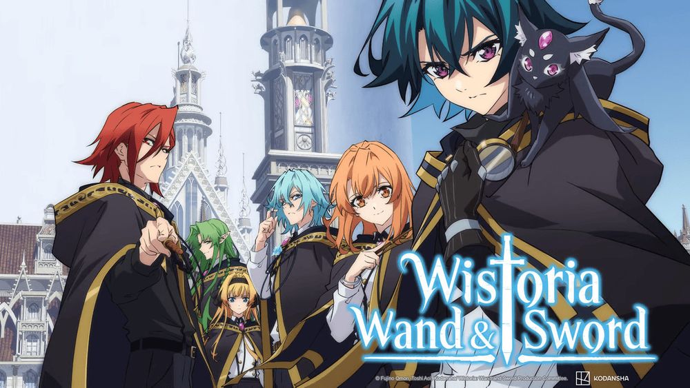 Visuel crunshyroll pour la série Wistoria : Wand & Sword.