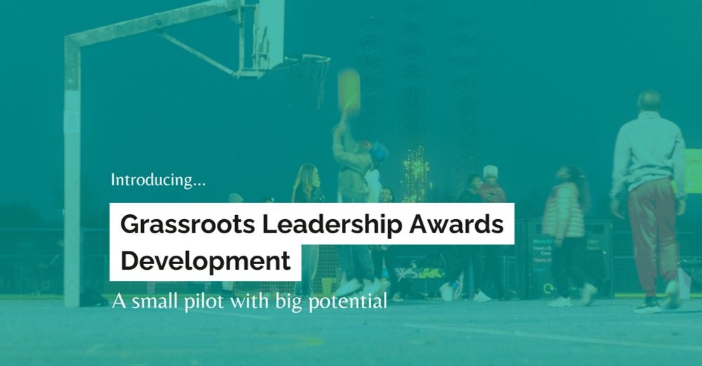 Graphic with the headline “Grassroots Leadership Award Development (GLAD) – Small pilot with big potential.”