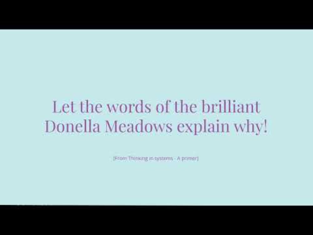 Mindblowing solution to our planetary crises