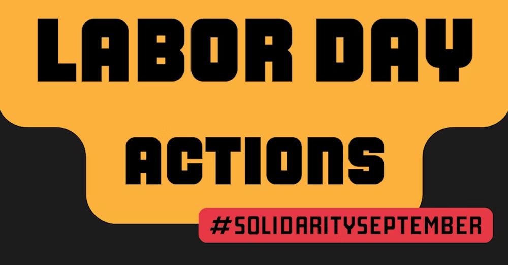 Join Ohio District 14 Partners, District 14 Voice, Progress NEO, Foods Not Bombs, Like-Minded Lake County, Good Trouble Trumbull, and Burning River Brigade on Labor Day to let this administration know...