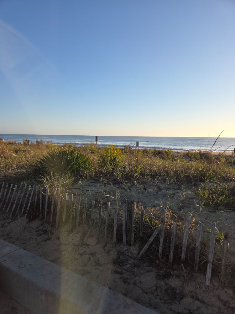 Early morning overlooking rehoboth beach,  DE