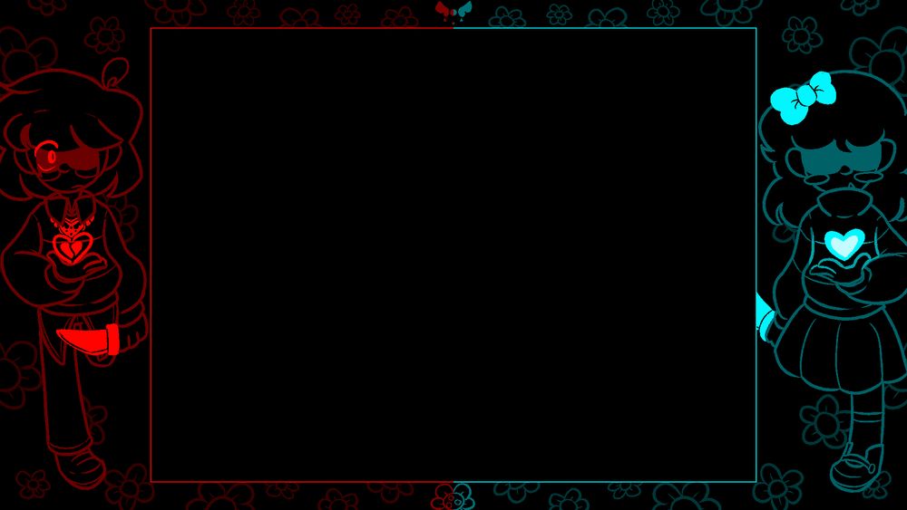 The Patience omega flowey SOULs border