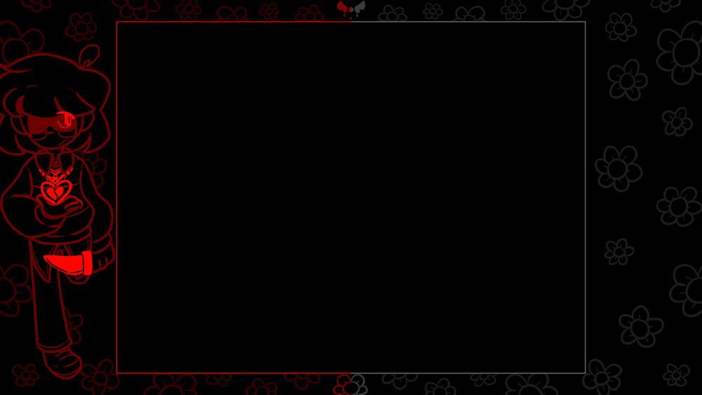 The post Asriel fight SOULs border!