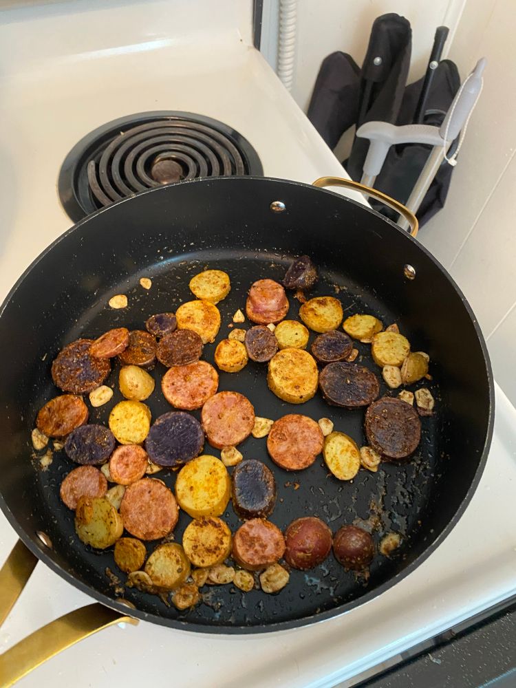 Nice picture of sliced potato’s 