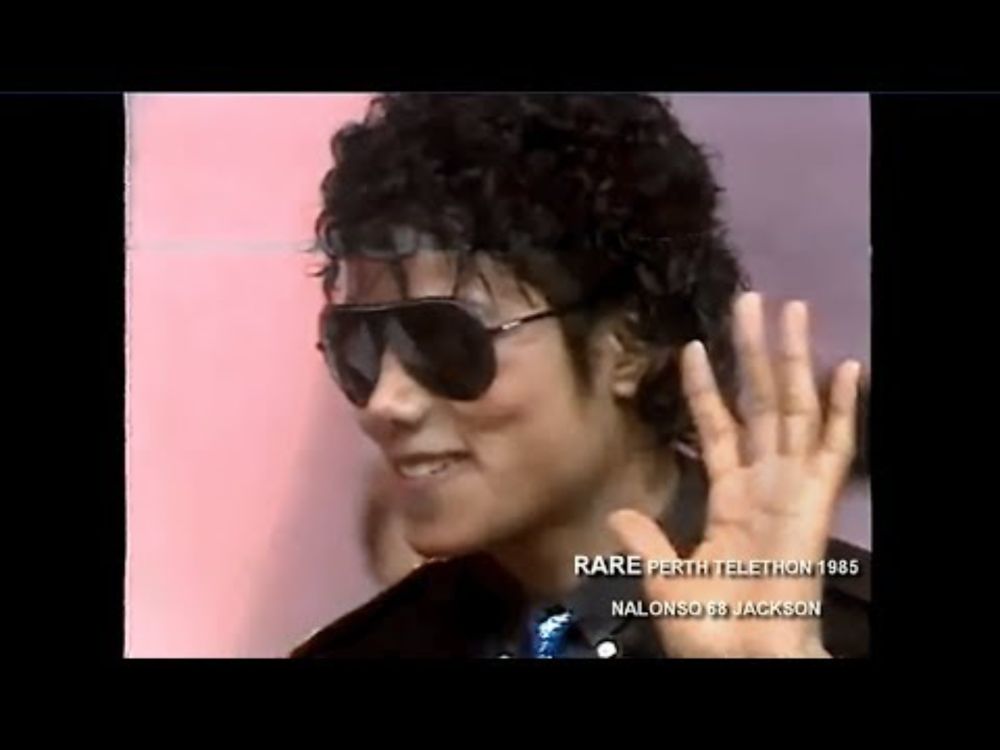 Michael Jackson at Telethon. Perth , Australia 1985   "highlights"  (HD)