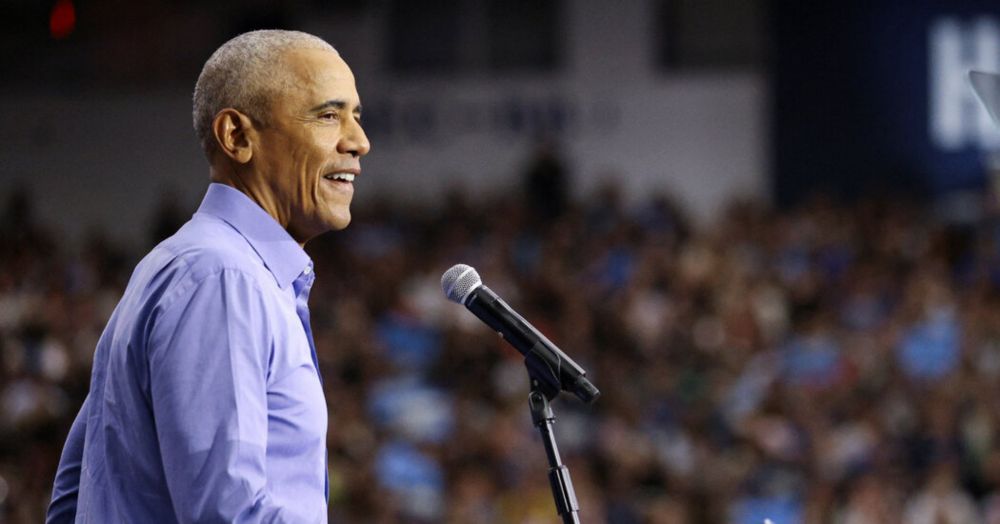 A Stern Obama Tells Black Men to Drop ‘Excuses’ and Support Harris