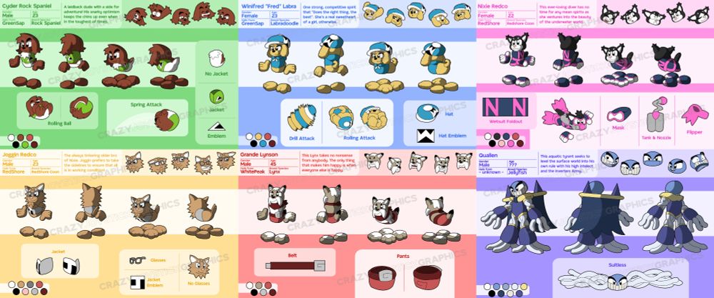Animal Verse:
Character hailing from a contemporary verse consisting of animals.