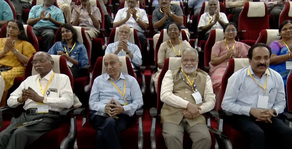 Current and 3 former ISRO Chairmen