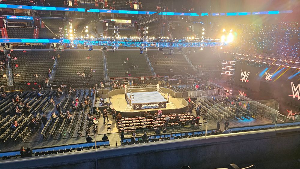 Friday Night SmackDown in the Capital One Arena in Washington, DC