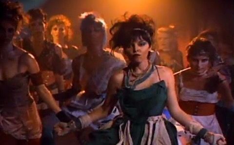 Pat Benatar from a music video