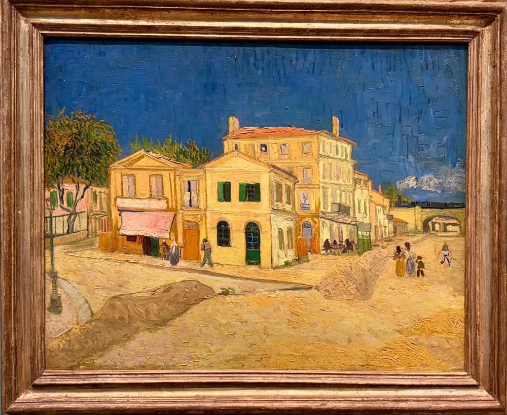 Van Gogh's yellow house in Arles