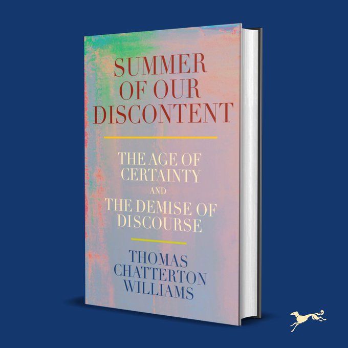 Thomas Chatterton Williams cover - a very dumb book.