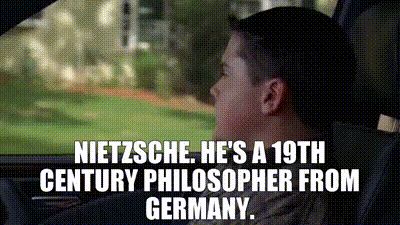 aj soprano talking about Nietzsche