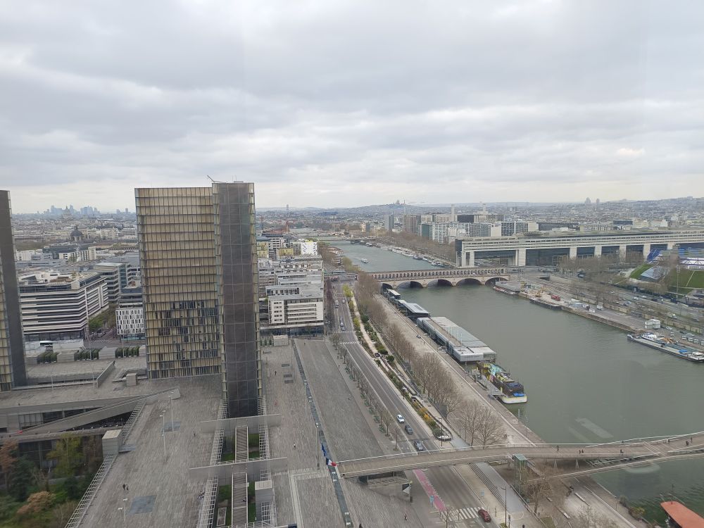 Vue en hauteur de paris