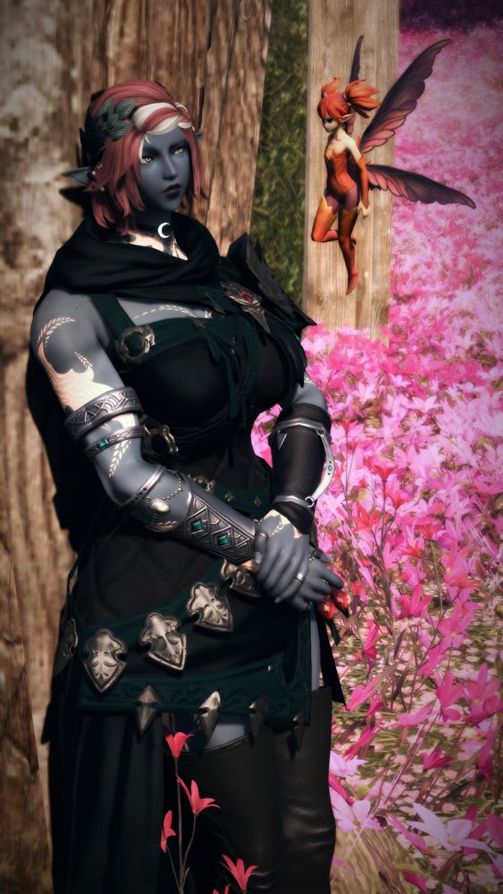 Tali looking at Feo Ul