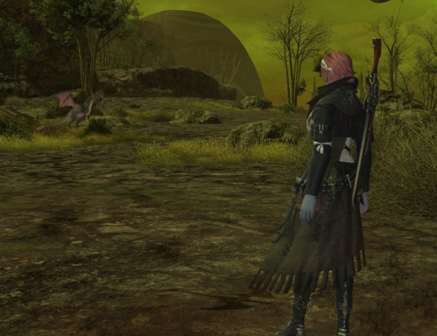 Tali with the minion-sized Midgardsormr