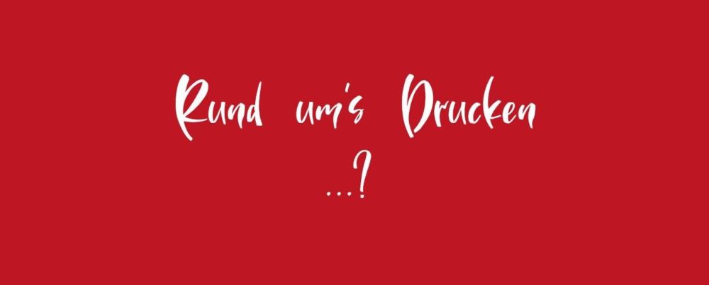 „Ideen rund um‘s Drucken“ …? Korrekte Apostrophe einfügen