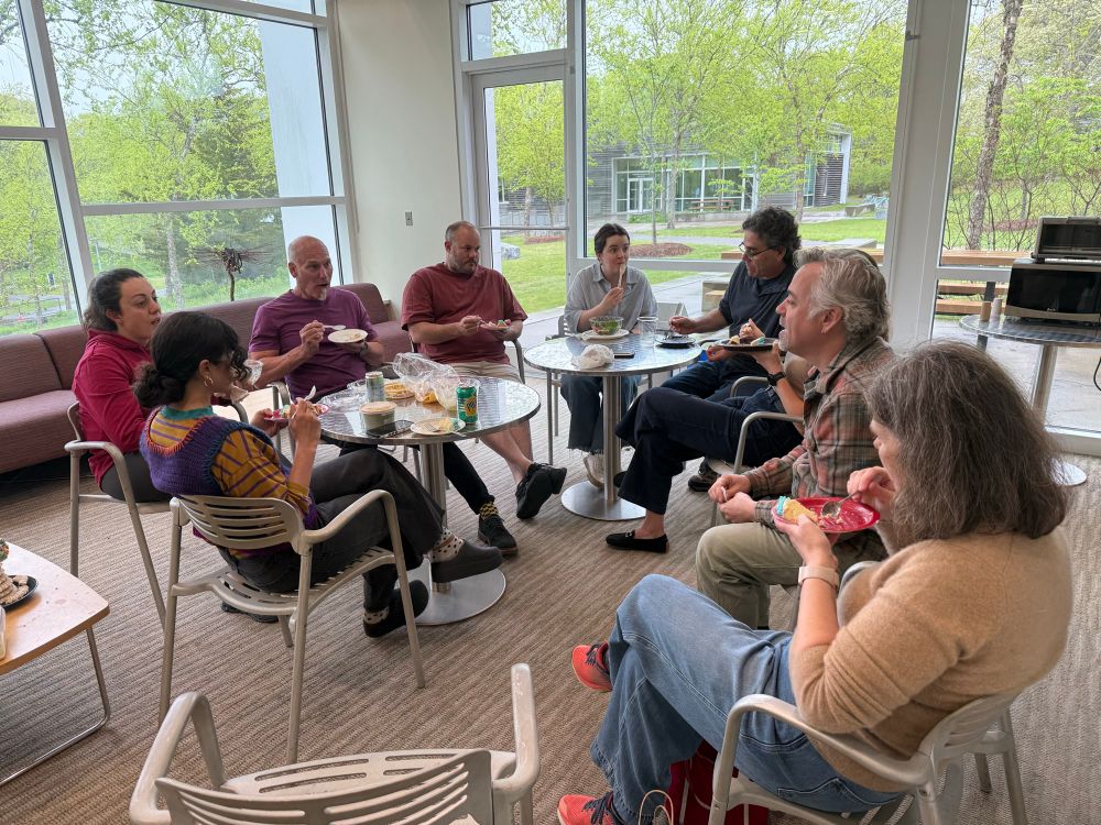 People eating cake