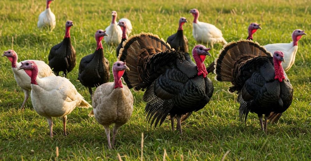 A group of turkeys produced a key government report advocating against eating turkey at Thanksgiving 