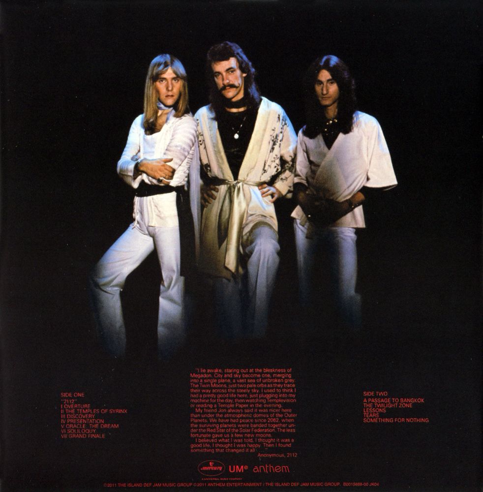 Rush - 2112 Album Art