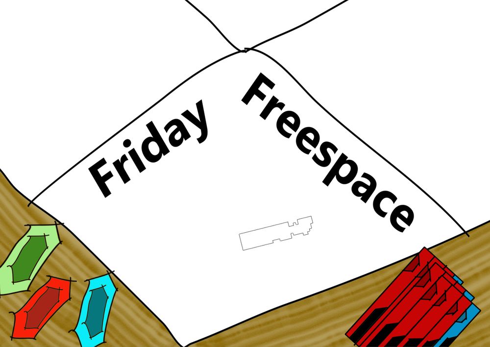 First "refinement" of actually drawing it.
Very rough squiggly line gameboard with rough rupees and tomestones just off of the edges of the board.