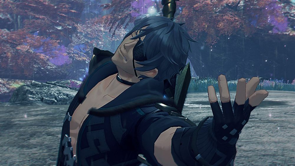 a screenshot of Zeke from Xenoblade Chronicles 2
