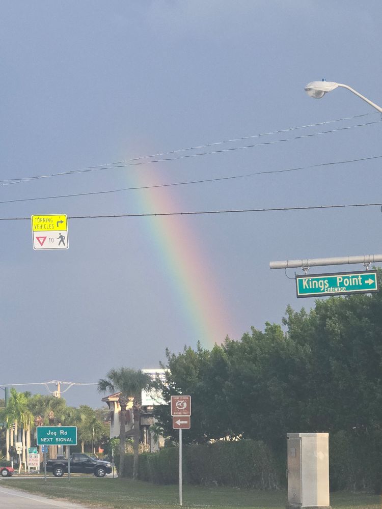 Rainbow a little bit closer.