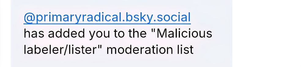 A deranged person who derogatorily puts THOUSANDS of people on lists that they have nothing to do with claiming boldly and ironically that IT'S OTHER PEOPLE who maliciously label and list people.