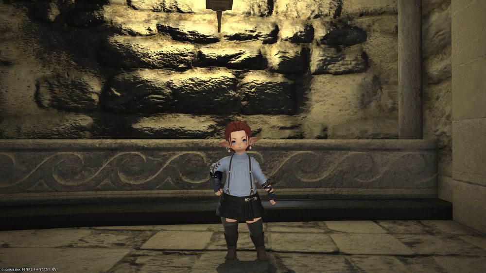 Lilisha Lisha as she was the moment ARR Begins. A rogue picking up work from the adventurer's guild.