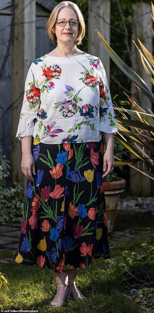 Helen Joyce wearing an abomination 