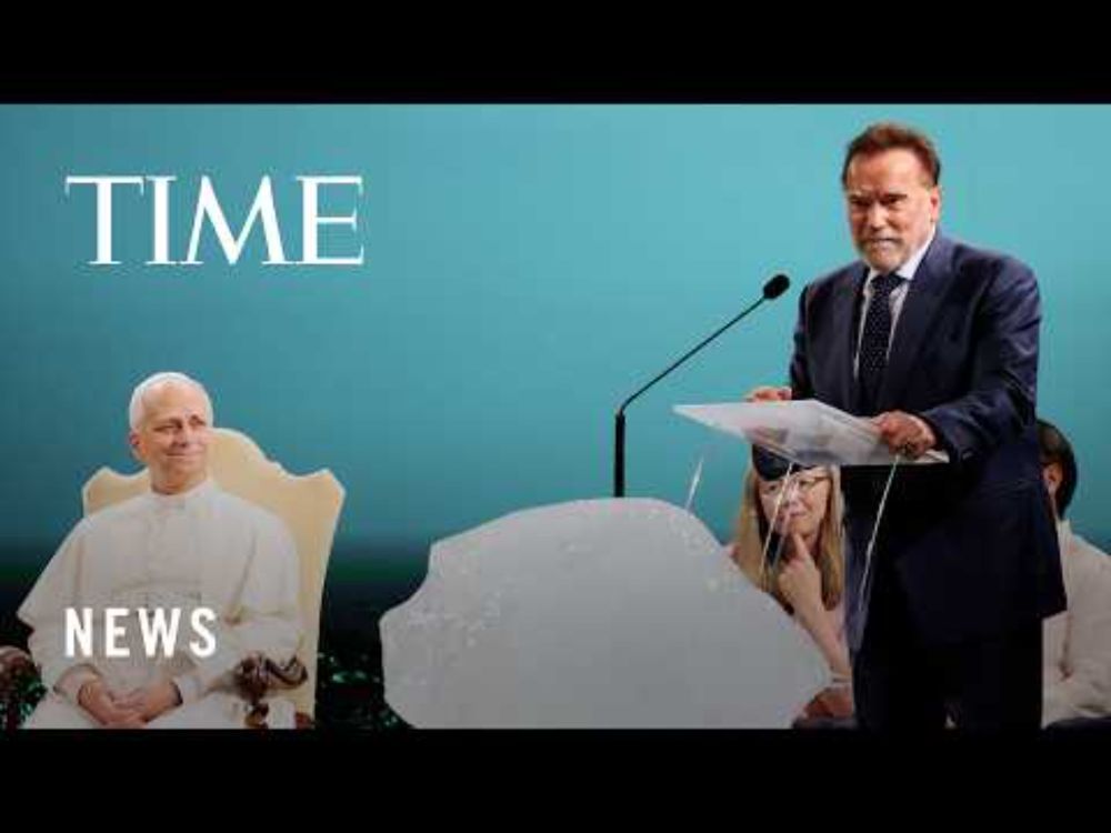 Pope Leo and Arnold Schwarzenegger Demand Climate Action