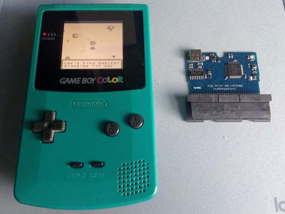 Gameboy and cart reader/writer