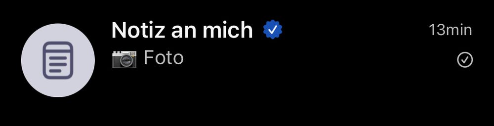 Screenshot Signal App