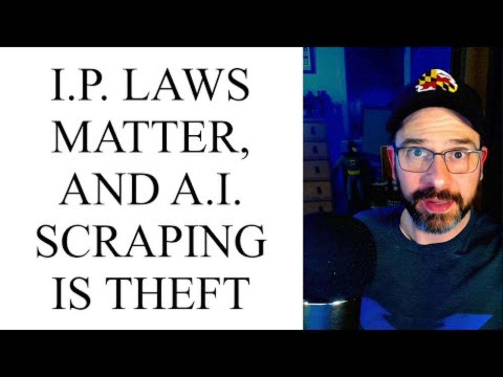 The Real Reasons IP Laws Matter and AI Scraping Is Theft