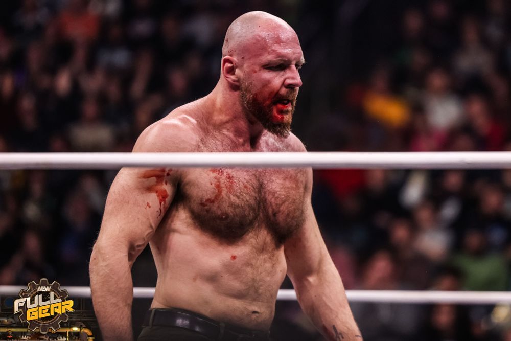 Orange Cassidy facing off against Jon Moxley at AEW Full Gear