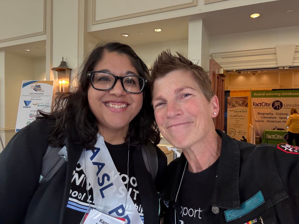 School librarians celebrating VAASL 50th anniversary!