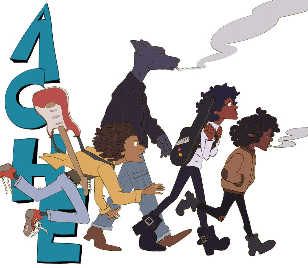 (from left to right) j.r., earl, toni (nicknamed ‘small’), nell 