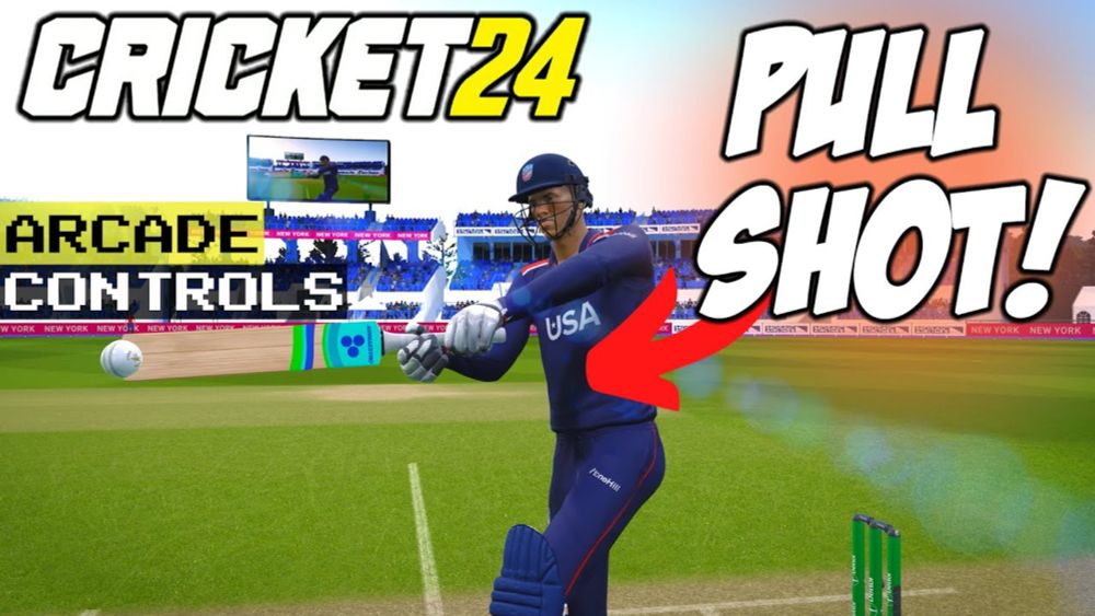 How to Play The Pull Shot in Cricket 24 Arcade Batting Controls