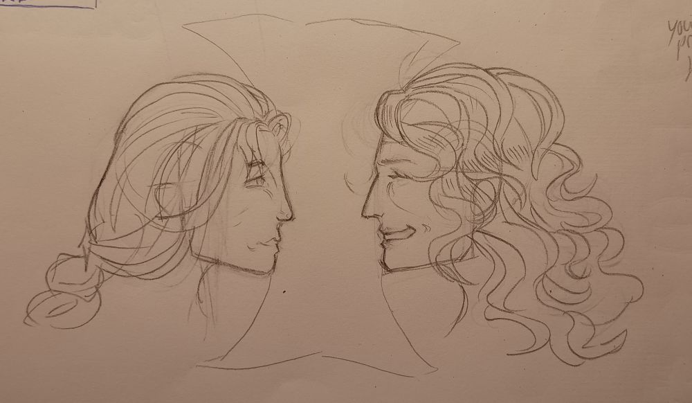 Same thing except they have hair