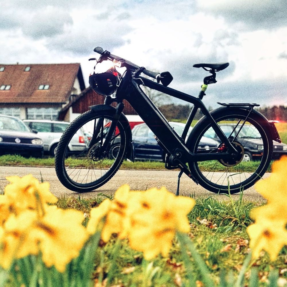 Bild mit Stromer ST7 e-Velo zum Blogbeitrag auf velo-geschichten.ch