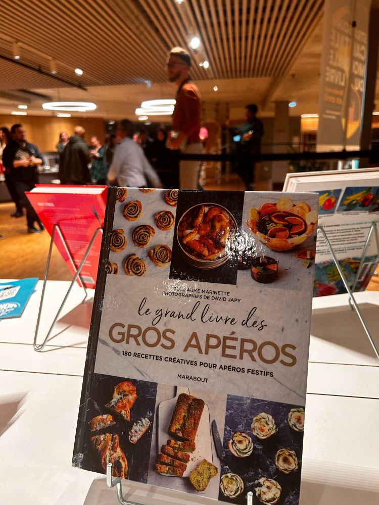 Le grand livre des gros apéros et Géraud