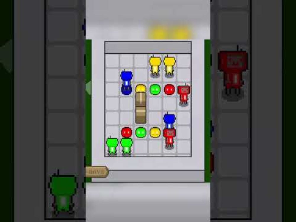 Roboban: Colors level 15 tips. #games #gaming #sokoban #puzzle #steamgame #mobilegame #guide