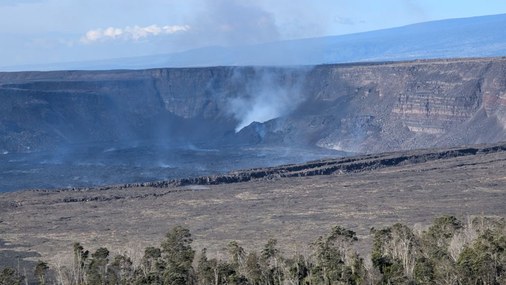 Kīlauea after erupting